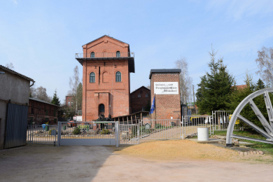 Außenansicht des Bergbau- und Heimatmuseums in Reinsdorf 