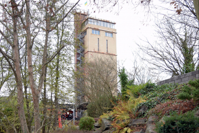Aussenansicht des Bergbaumuseums Bexbach