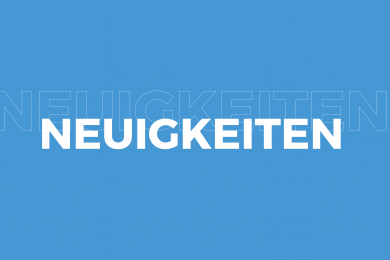 Standhalterbild mit Aufschrift Neuigkeiten