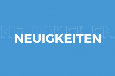 Zu sehen ist ein Standhalterbild mit der Aufschrift Neuigkeiten
