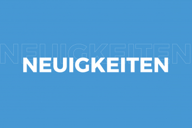 Standhalterbild mit der Aufschrift Neuigkeiten