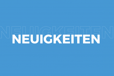 Standhalterbild mit Aufschrift Neuigkeiten