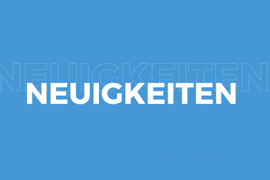 Standhalterbild mit Aufschrift Neuigkeiten