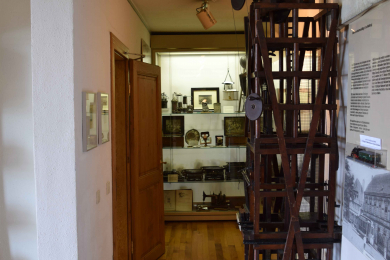 Blick in den Ausstellungsraum zum Thema Kohleförderung im Stadtmuseum Werne