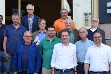 Das Foto zeigt die Teilnehmer des Workshops.