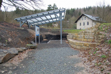 Aussenansicht des Renteigebäudes