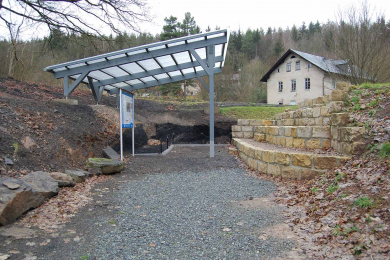 Aussenansicht des Renteigebäudes