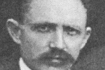 Porträtfotografie eines Mannes mit Oberlippenbart