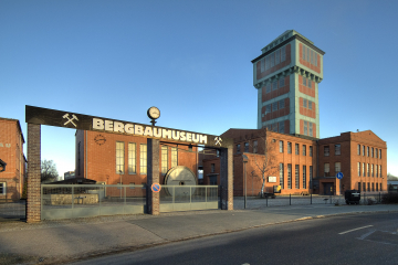 Aussenansicht des Bergbaumuseums Oelsnitz/Erzgebirge