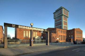 Aussenansicht des Bergbaumuseums Oelsnitz/Erzgebirge