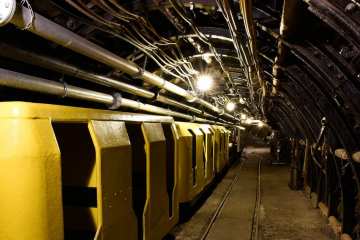 Blick in das Anschauungsbergwerk des Deutschen Bergbau-Museums Bochum