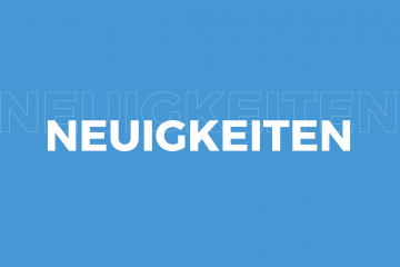 Standhalterbild mit Aufschrift Neuigkeiten