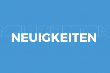 Standhalterbild mit Aufschrift Neuigkeiten