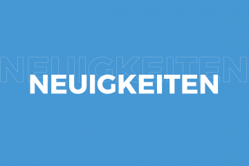Standhalterbild mit der Aufschrift Neuigkeiten