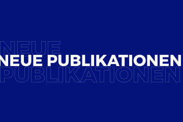 Standhalterbild für Neue Publikationen